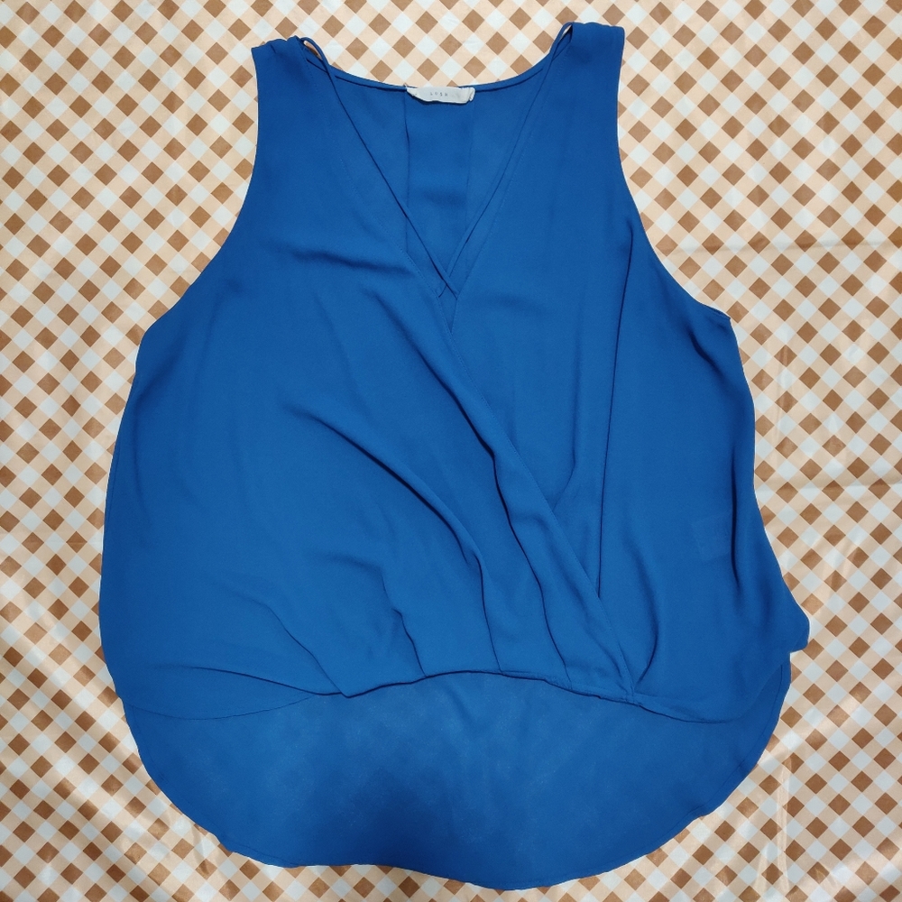 Deep Blue Lush Sleeveless